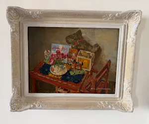Buy Carel van Ettinger - Stilleven? Bid from 225!
