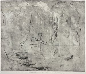 Henk Tichelaar - Droge naald op papier, De weerribben kopen? Bied vanaf 1!