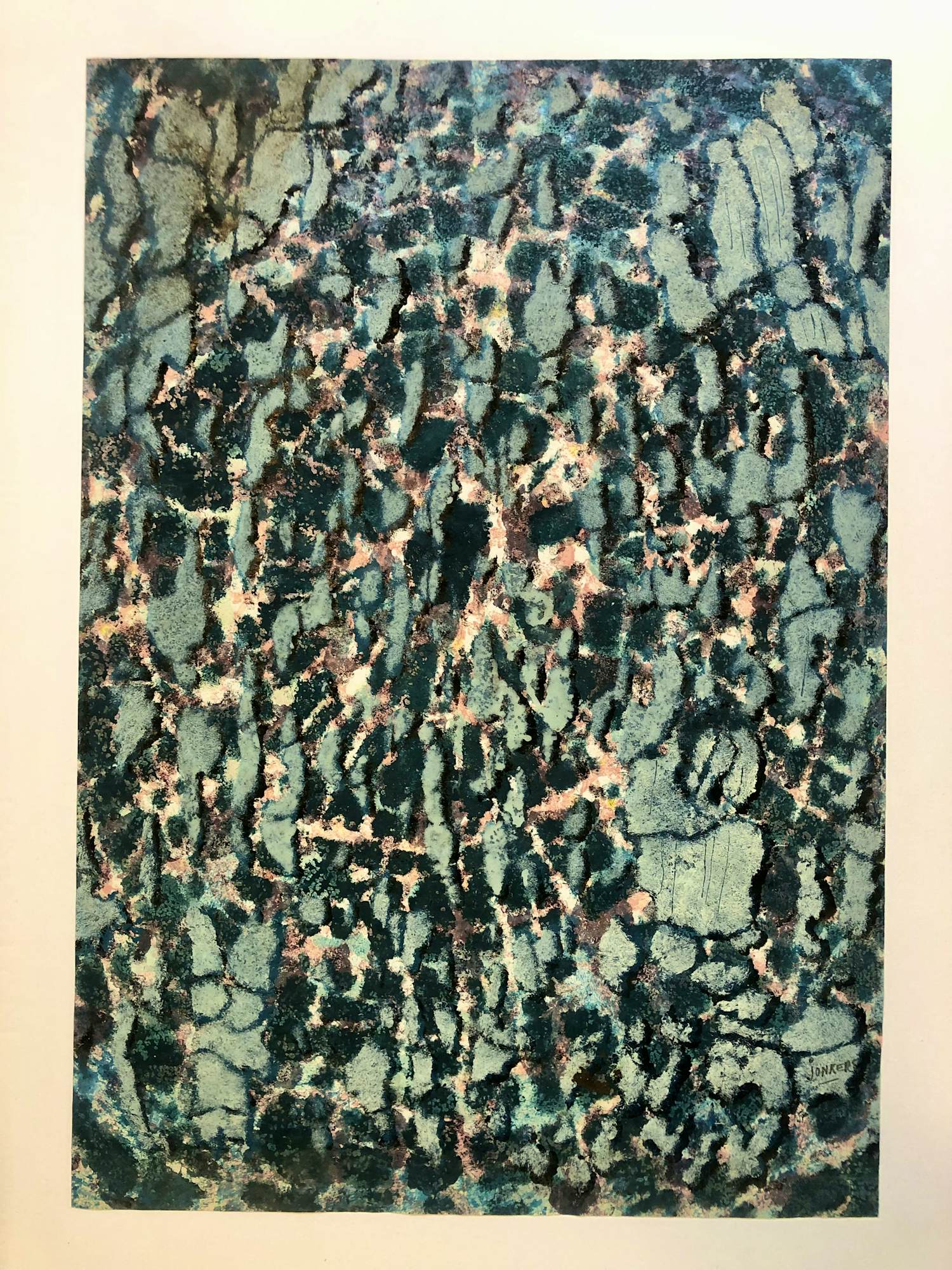 Bart Jonkers - Abstracte ZERO Compositie kopen? Bied vanaf 400!