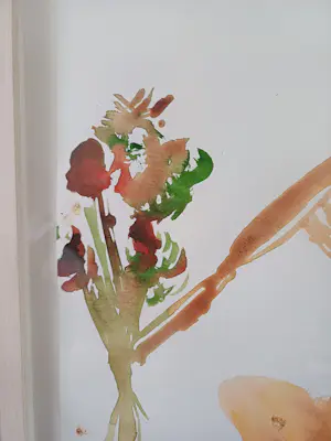 Peter Otto - Skelet met bloemen kopen? Bied vanaf 30!