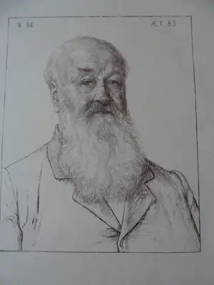 Jan Veth - Litho's van 7 bekende mensen van Nederland, uitgebracht van 1893 en 1896 kopen? Bied vanaf 80!