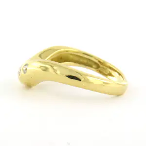 18k geelgouden ring met briljant geslepen diamanten tot. 0.20ct – G/H - VS/SI kopen? Bied vanaf 500!
