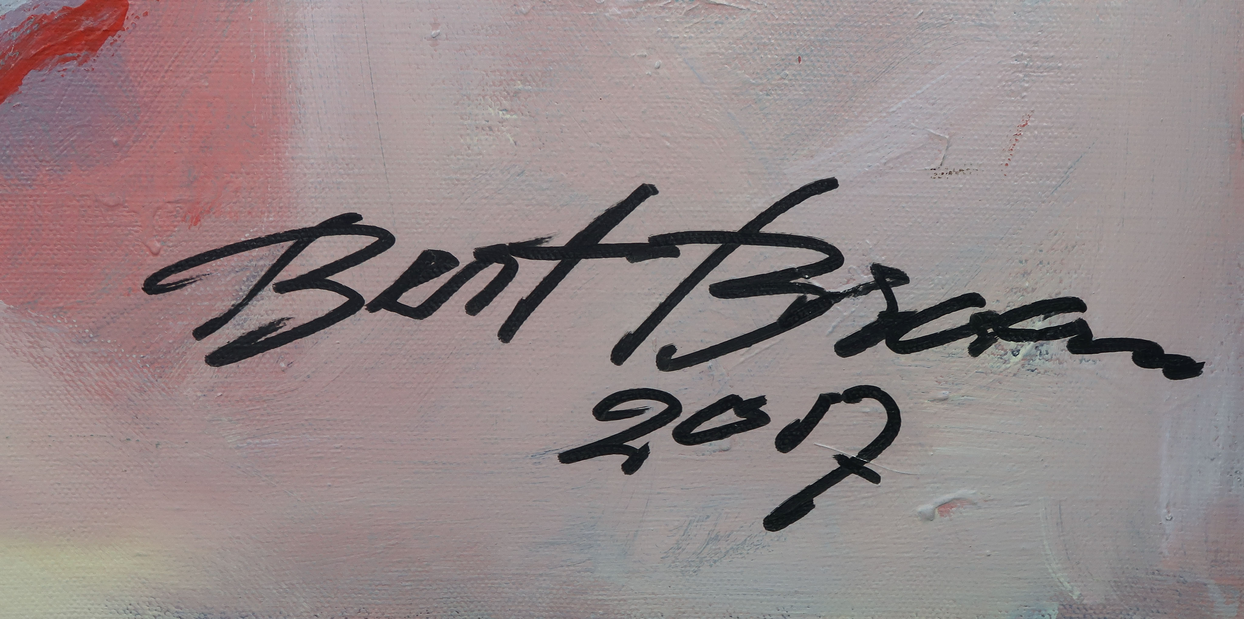 Bert Braam - Acryl op doek, Fleur Diamoor (Groot) kopen? Bied vanaf 180!