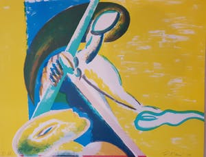 Jorg Reme - Zonder titel - gesigneerd - 1989 - 20ex. kopen? Bied vanaf 1!