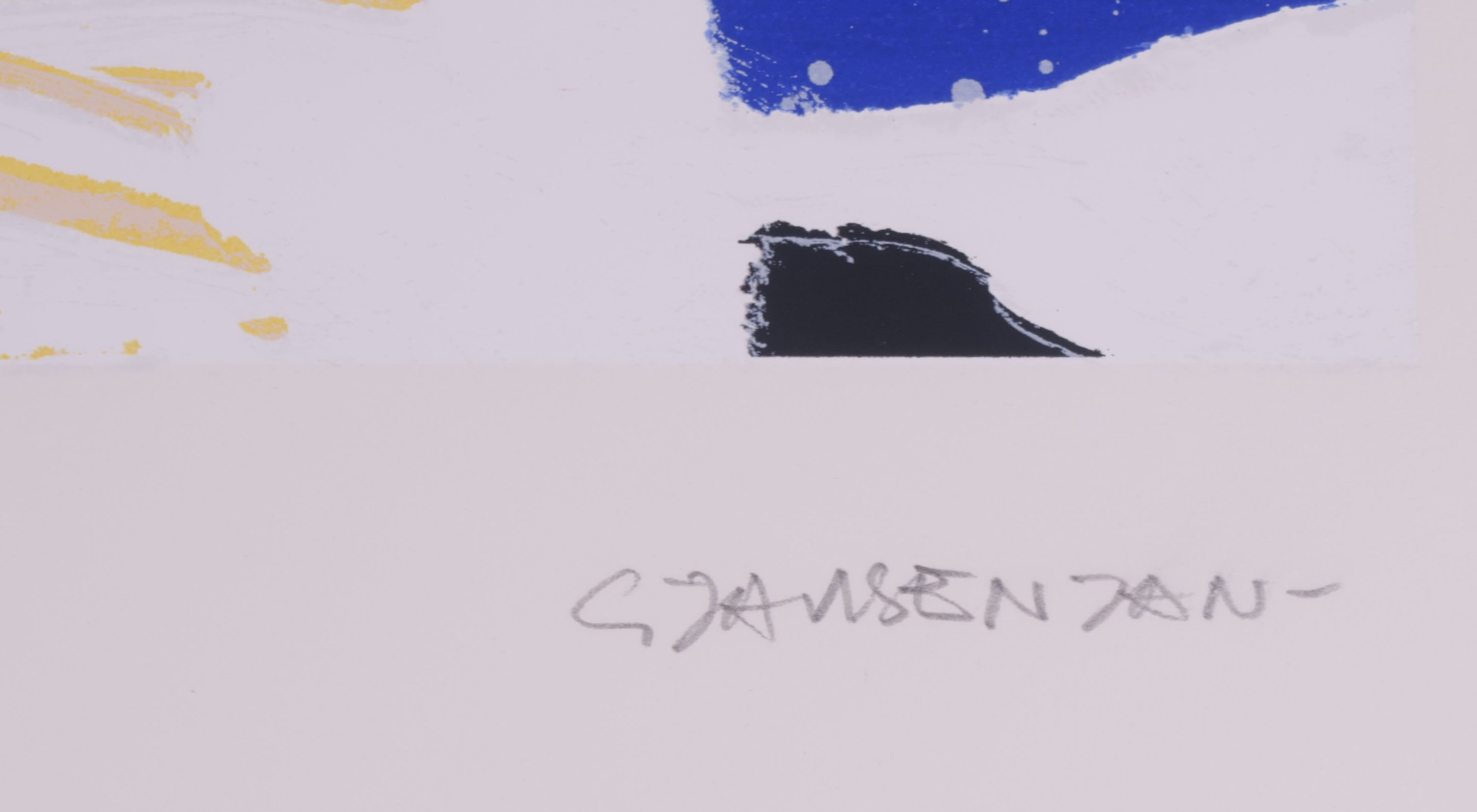 Geert Jan Jansen - Zeefdruk, Serious kopen? Bied vanaf 35!