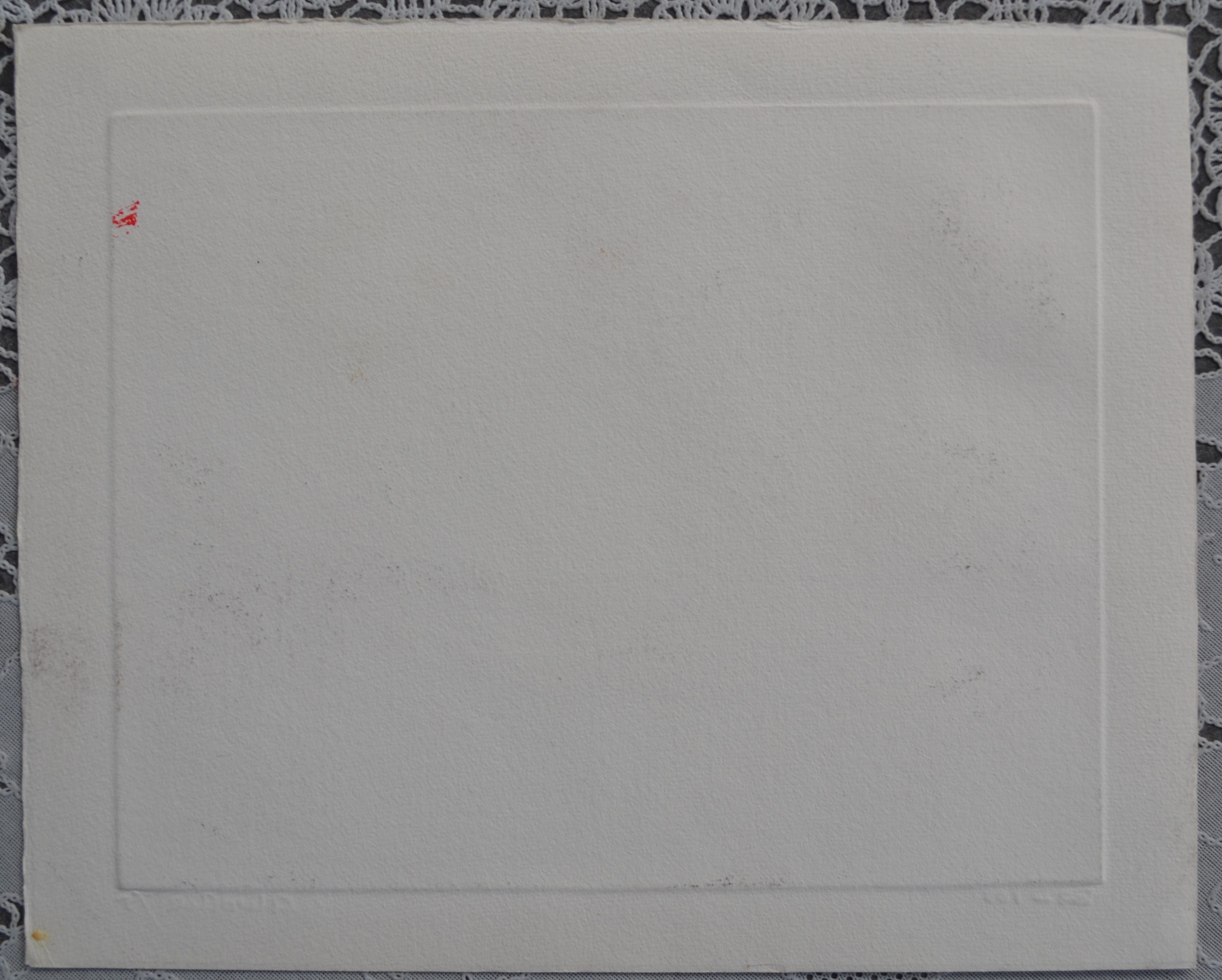 Ans Wortel - Ets - Gesigneerd en genummerd - Liefde kopen? Bied vanaf 1!