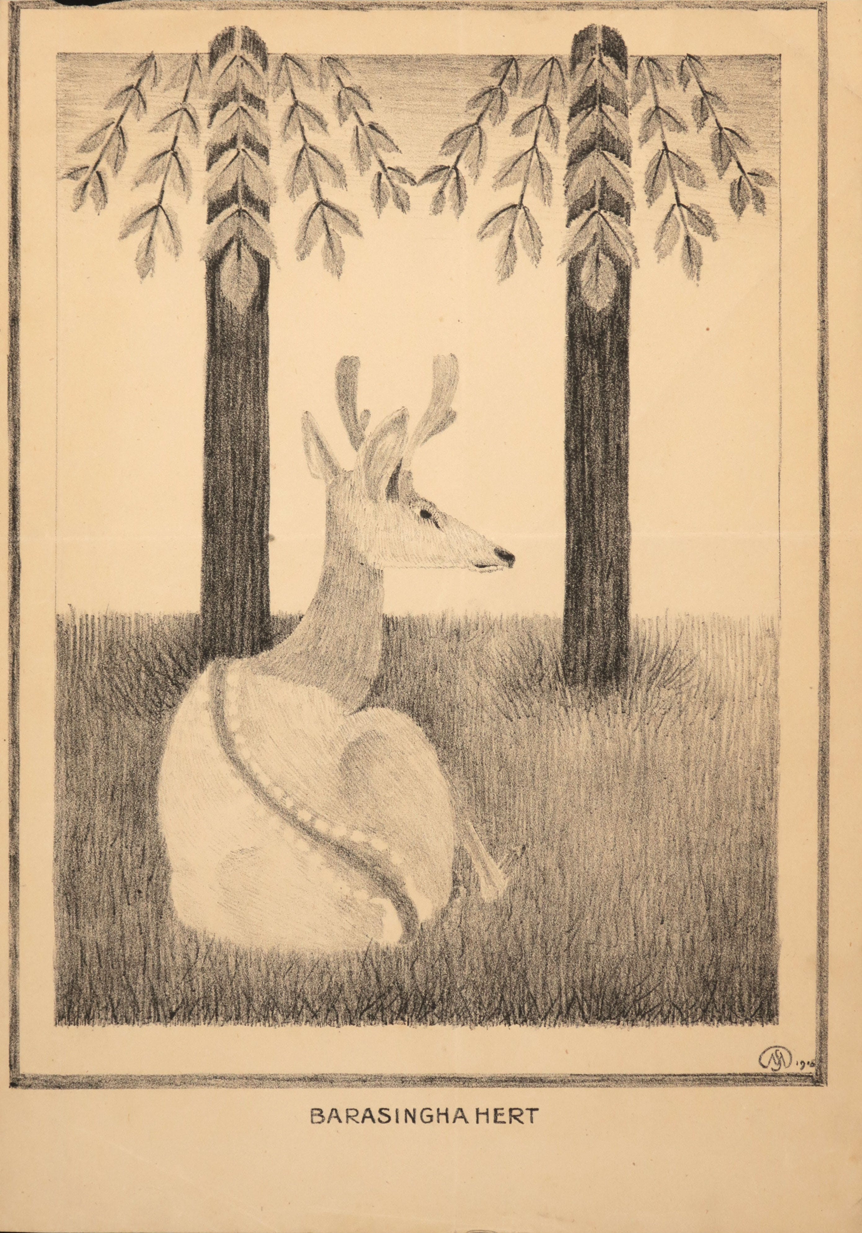 Samuel Jessurun de Mesquita - Litho, Barasingha-hert kopen? Bied vanaf 55!