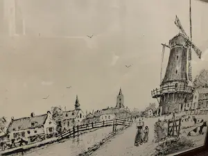 Klaas Zwaan - Twee dorpsgezichten van Bunschoten kopen? Bied vanaf 50!