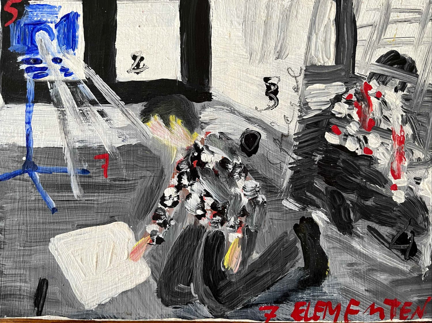 Leon Adriaans - 7 ELEMENTEN verkocht voor € 475!