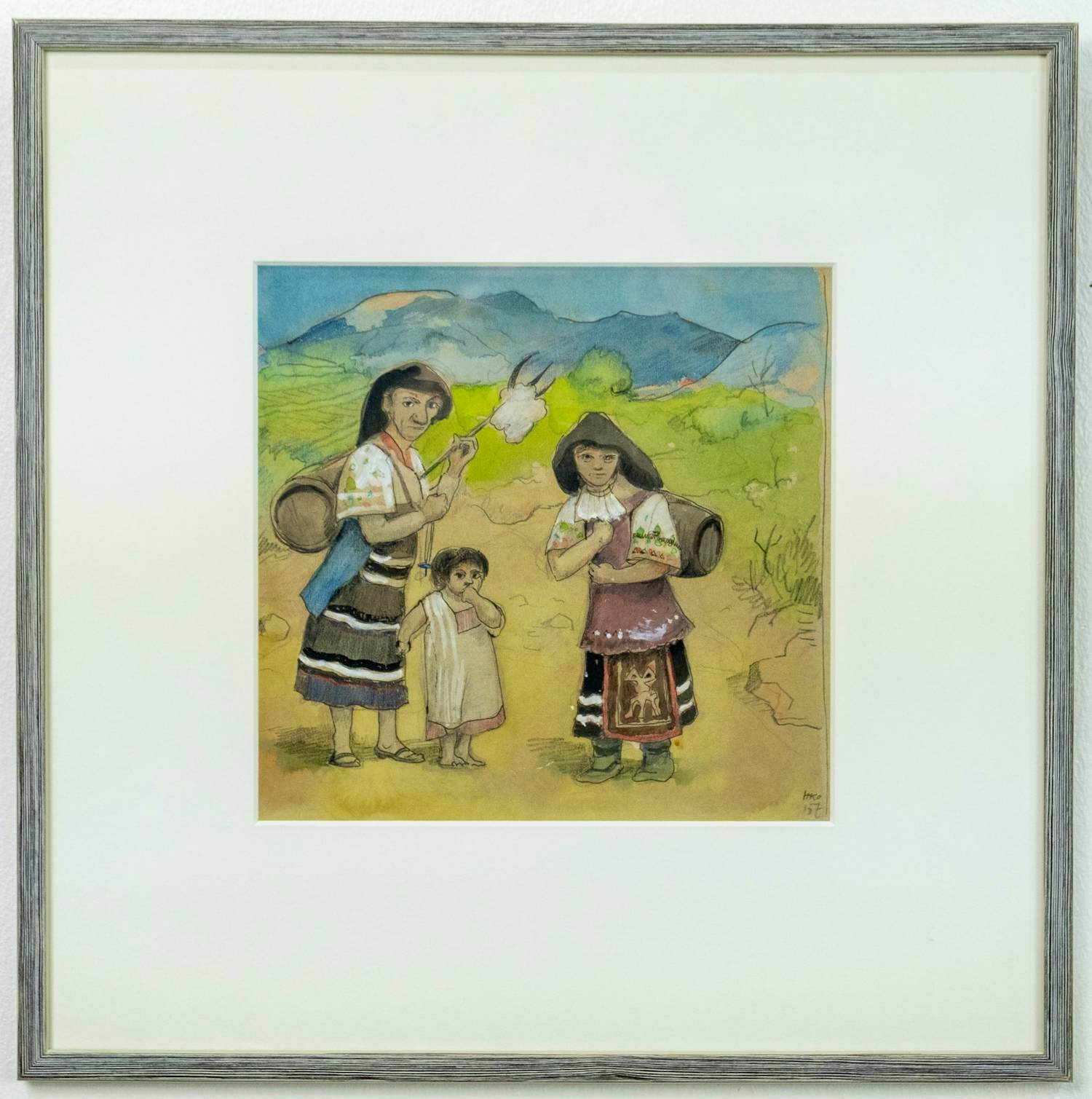 Harm Kamerlingh Onnes - Boerenfamilie in het veld kopen? Bied vanaf 395!