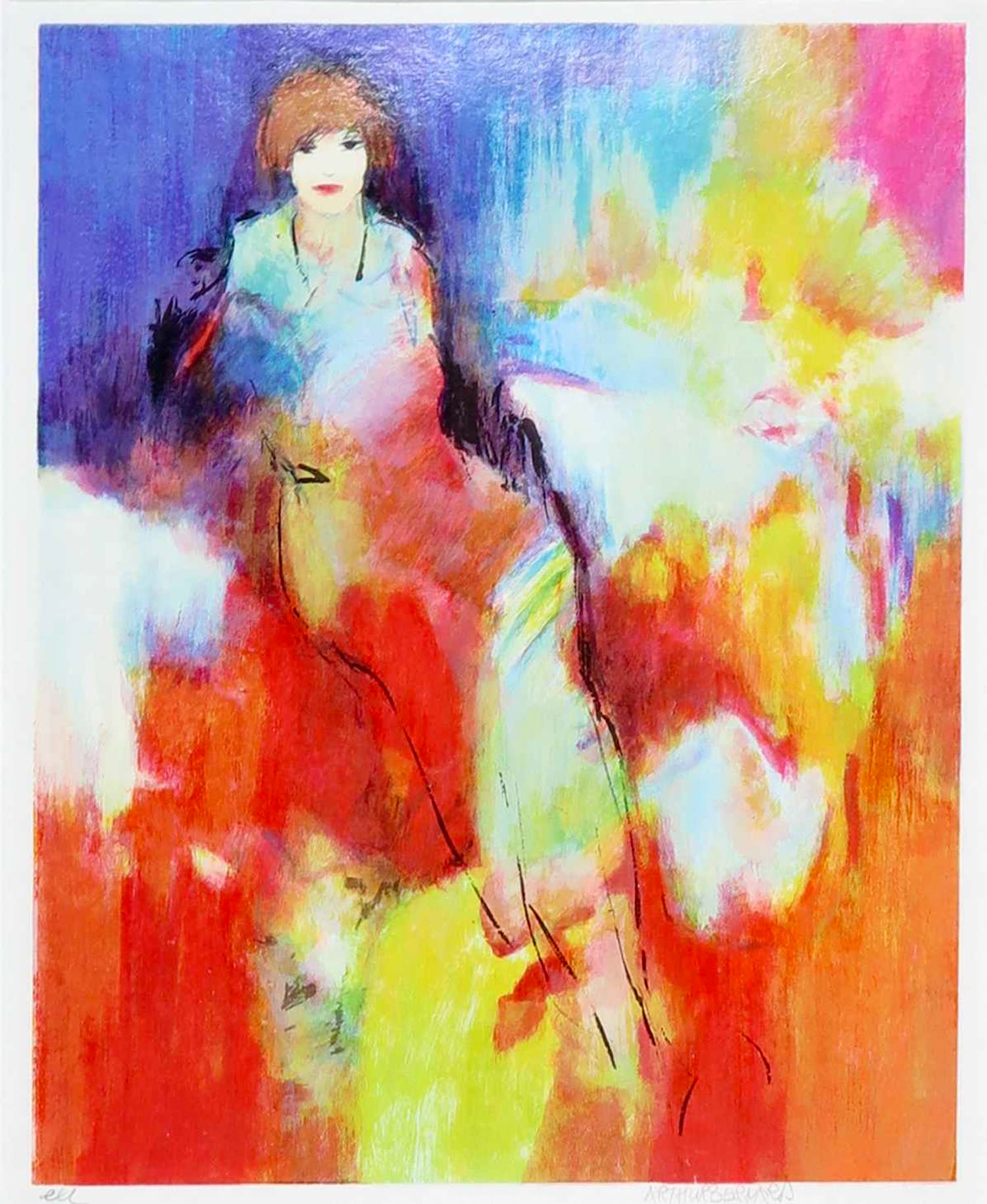 Arthur Bernard - Zeefdruk, Zonder titel kopen? Bied vanaf 1!