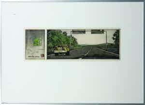 Rolf Weijburg - Kleurenets en aquatint, The Travellers - Ingelijst verkocht voor € 35!