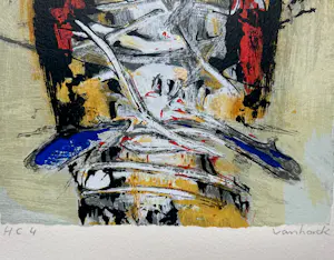 Hans Vanhorck - Lot van 2 zeefdrukken kopen? Bied vanaf 35!