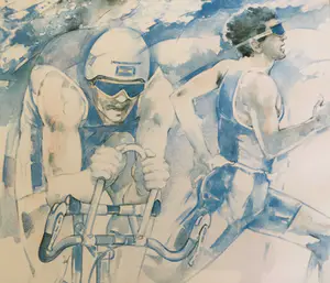 Wim Hoogstraten - Triathlon | litho kaufen? Bieten Sie von 1!