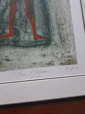 Hans Heijman - Rode figuur met ploegvorm kopen? Bied vanaf 135!