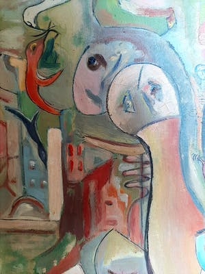 Niet of onleesbaar gesigneerd - R.Kleijn - Compositie kopen? Bied vanaf 1!