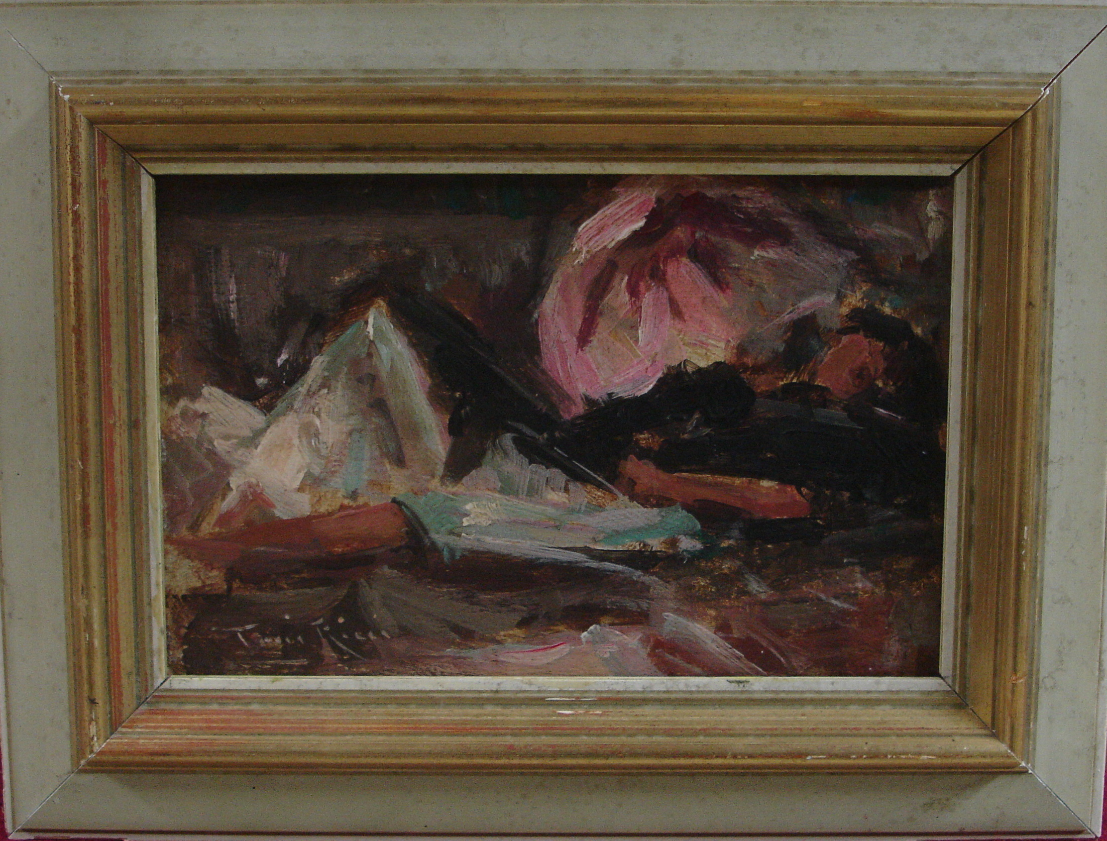 Niet of onleesbaar gesigneerd - Toni Ricci liggende dame kopen? Bied vanaf 1!