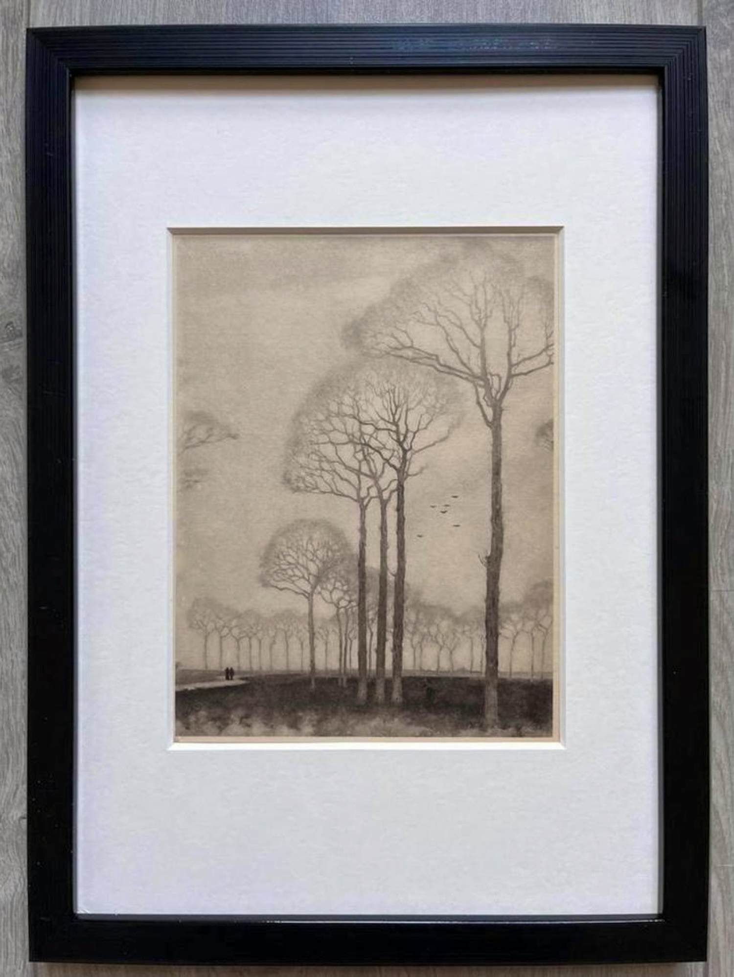 Jan Mankes - Originele Heliogravure Bomenrij 1927 kopen? Bied vanaf 360!