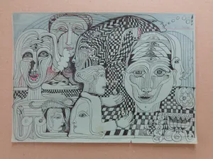 Ernst Vijlbrief - LOT VAN 2 WERKEN / ORIGINEEL WERK / 22x30cm + 21x17cm kopen? Bied vanaf 30!