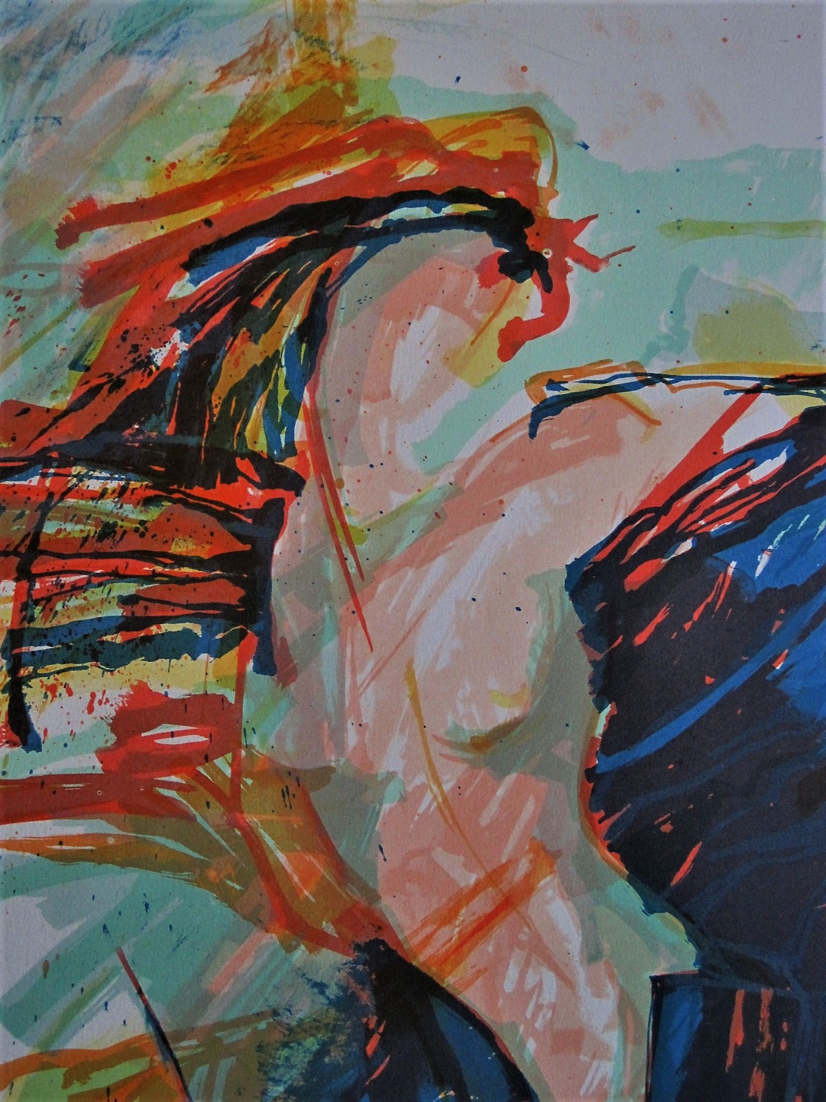 Richard Smeets - Groot 1987 abstract figuratief Litho "Venice" (179 van 190) gesigneerd kopen? Bied vanaf 1!