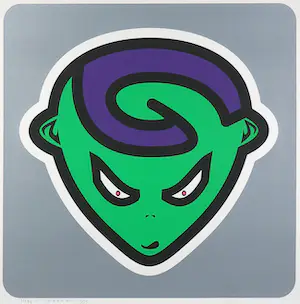 Ottograph - Zeefdruk, Zonder titel - Ingelijst kopen? Bied vanaf 50!