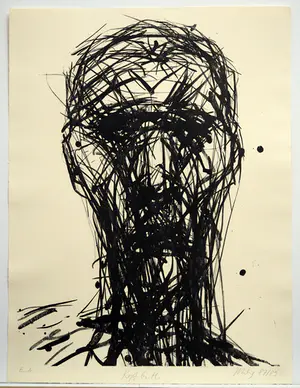 AcheterMax Uhlig - Lithographie "Kopf G.H." handsigniert? Enchérissez de 280!