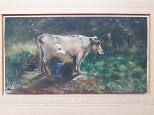 Willem Maris - Melkende boerin kopen? Bied vanaf 150!