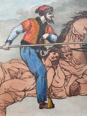 Niet of onleesbaar gesigneerd - Le Cosaque (1819) kopen? Bied vanaf 1!