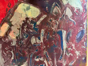 Wim Motz - Abstracte figuren kopen? Bied vanaf 20!