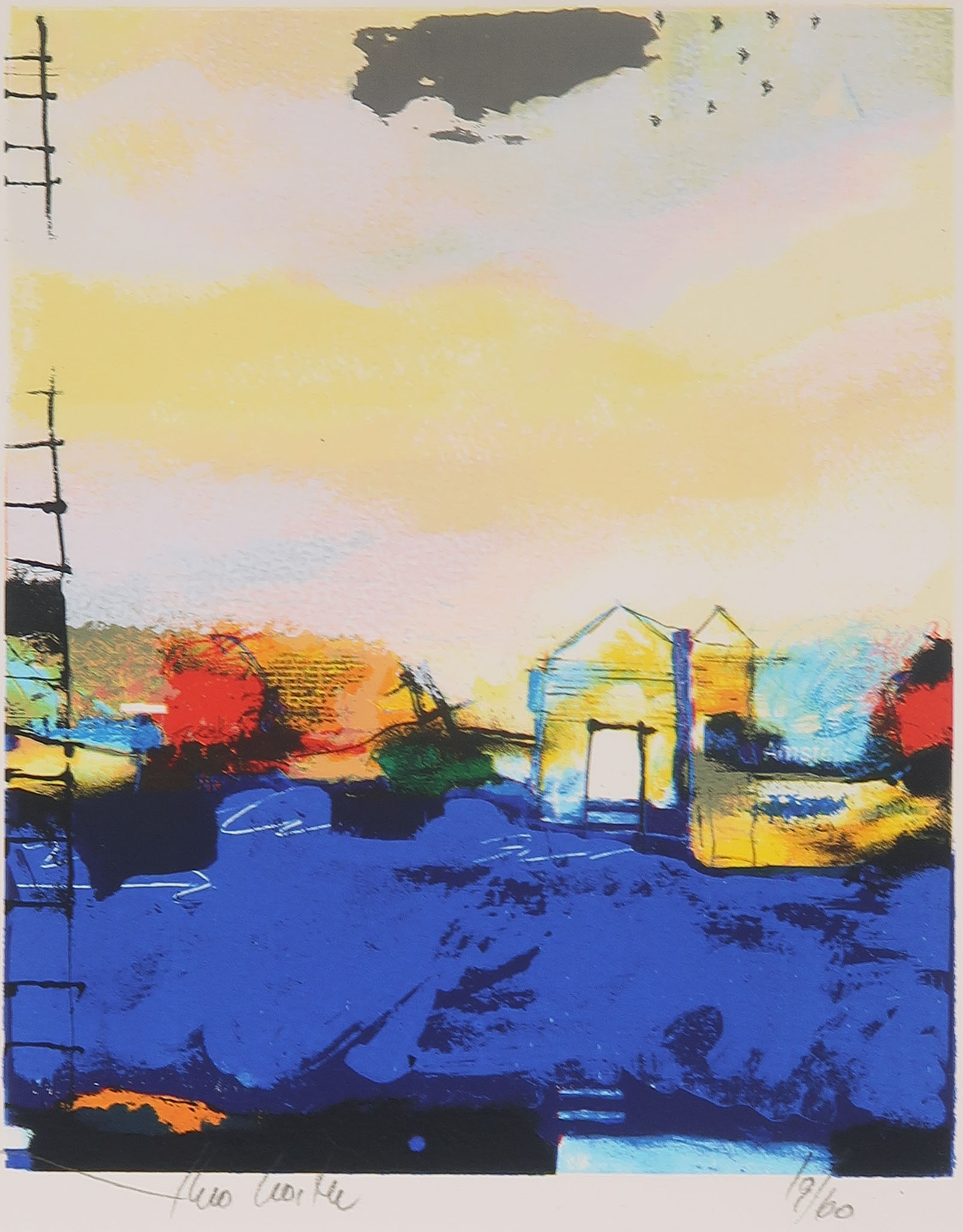 Theo Koster - Zeefdruk, Zonder titel kopen? Bied vanaf 20!