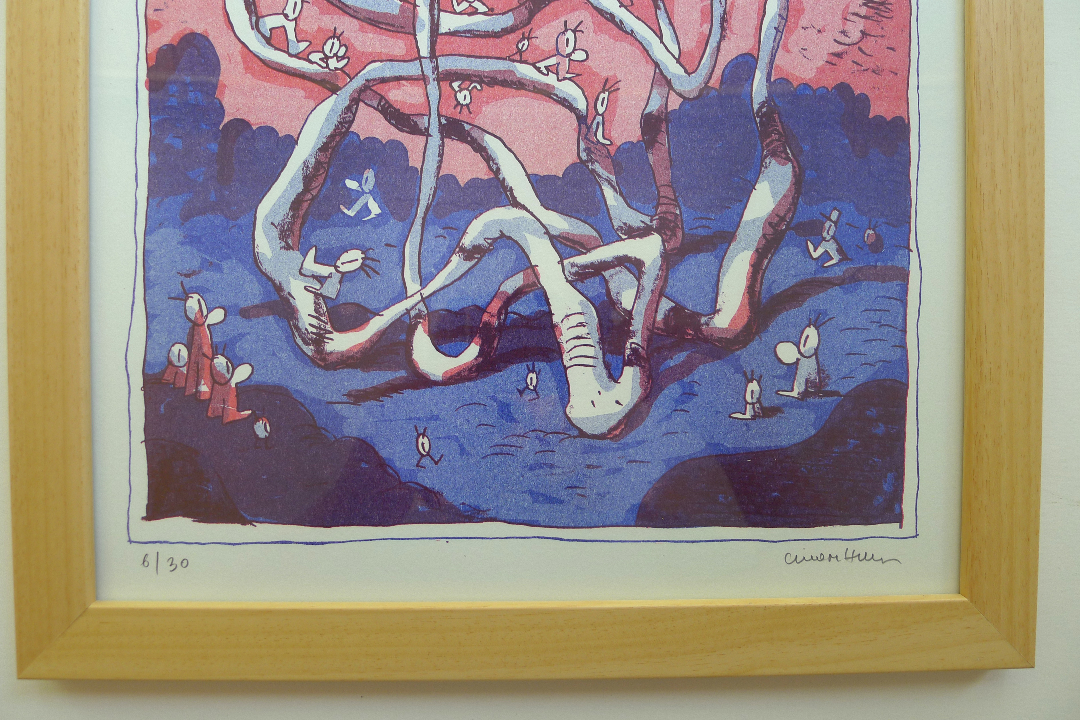 Luc Cromheecke - Gesigneerde Riso print kopen? Bied vanaf 45!