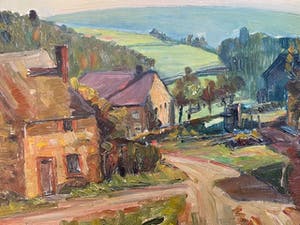 Georges Strale - Ardens landschap kopen? Bied vanaf 45!