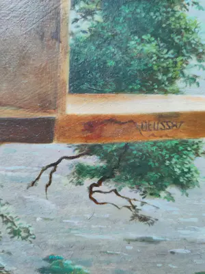 Hans Deuss - Het Koesteren / De oude schilder kopen? Bied vanaf 775!