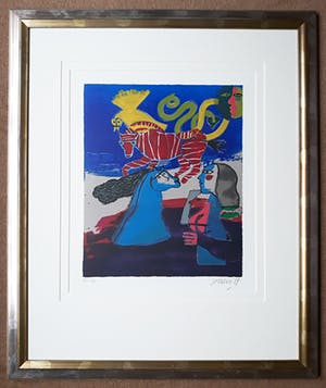 Corneille - Six reves peints, zeefdruk (prachtig ingelijst) kopen? Bied vanaf 325!