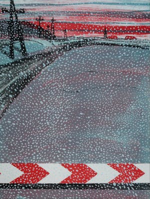 Jan Cremer - Litho: Winter - 1976 kopen? Bied vanaf 199!
