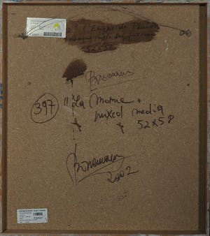 Chantal Borremans - Gemengde techniek op doek, La Momie kopen? Bied vanaf 1!