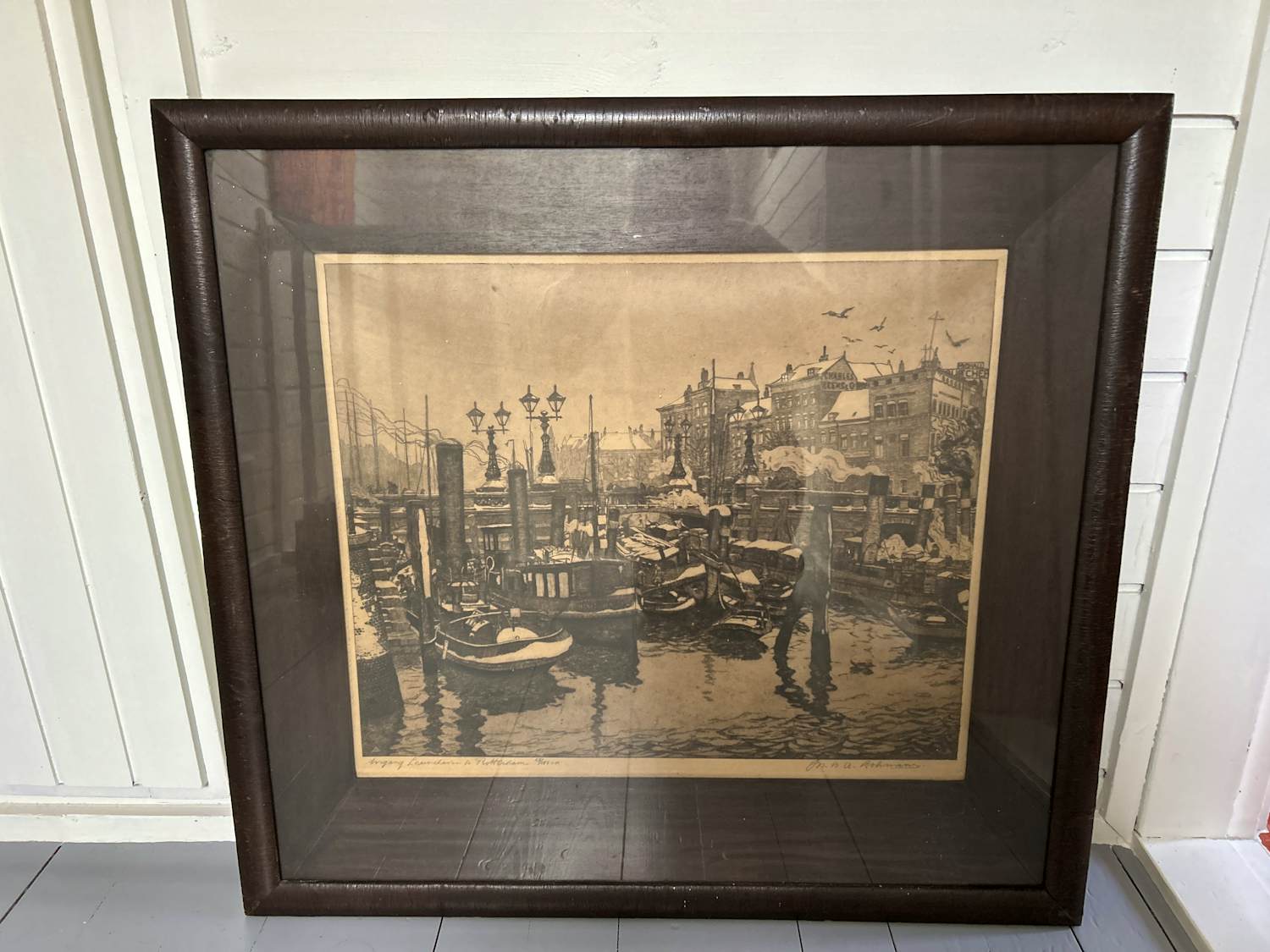 Jos Lohmann - Ingang Leuvehaven te Rotterdam kopen? Bied vanaf 100!