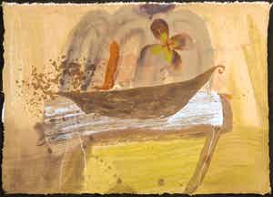 Sjaak Korsten - Lithografie, Take me away verkocht voor € 1!