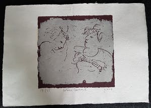 Wim Zurne - zeefdruk op mooi papier uit de box Dodemont kopen? Bied vanaf 45!