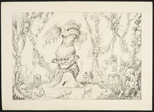 Johfra - Lot van vier litho's, Schizophrenia I, II, III, IV kopen? Bied vanaf 60!