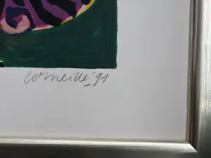 Corneille - Tuin der Lusten / Jardin des Delices XXL Groot - Handgesigneerd - 1991 - 11/50 kopen? Bied vanaf 1850!