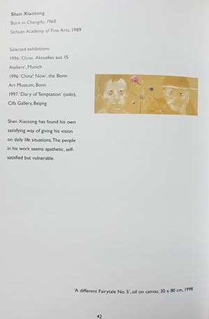 Shen Xiaotong - A different fairytale, olieverf op doek (groot!) kopen? Bied vanaf 3750!