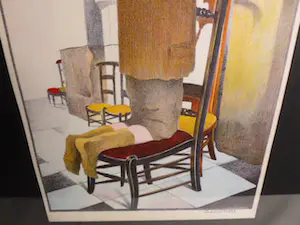 Maurice Langaskens - 2 prachtige chromolitho's,professioneel ingelijst. kopen? Bied vanaf 1!