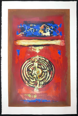 Hans Vanhorck - Zeefdruk, Labyrint kopen? Bied vanaf 1!