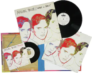 Andy Warhol - LP's en een gesigneerd boekje, Miguel Bosé kopen? Bied vanaf 1!