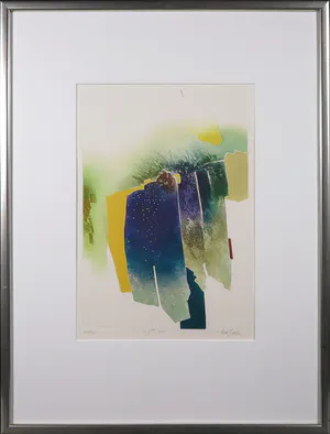 Francis Mean - Ets en aquatint, Le 7ème Jour - Ingelijst kopen? Bied vanaf 40!