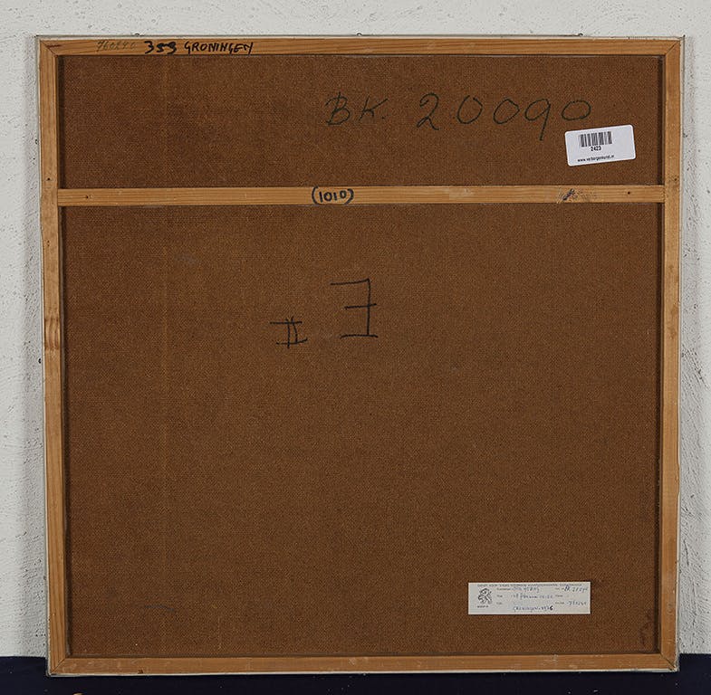 Jan Hoving - 18 februari 10:50 - Potlood tekening op papier - Gesigneerd r.o. - BKR Groningen kopen? Bied vanaf 10!