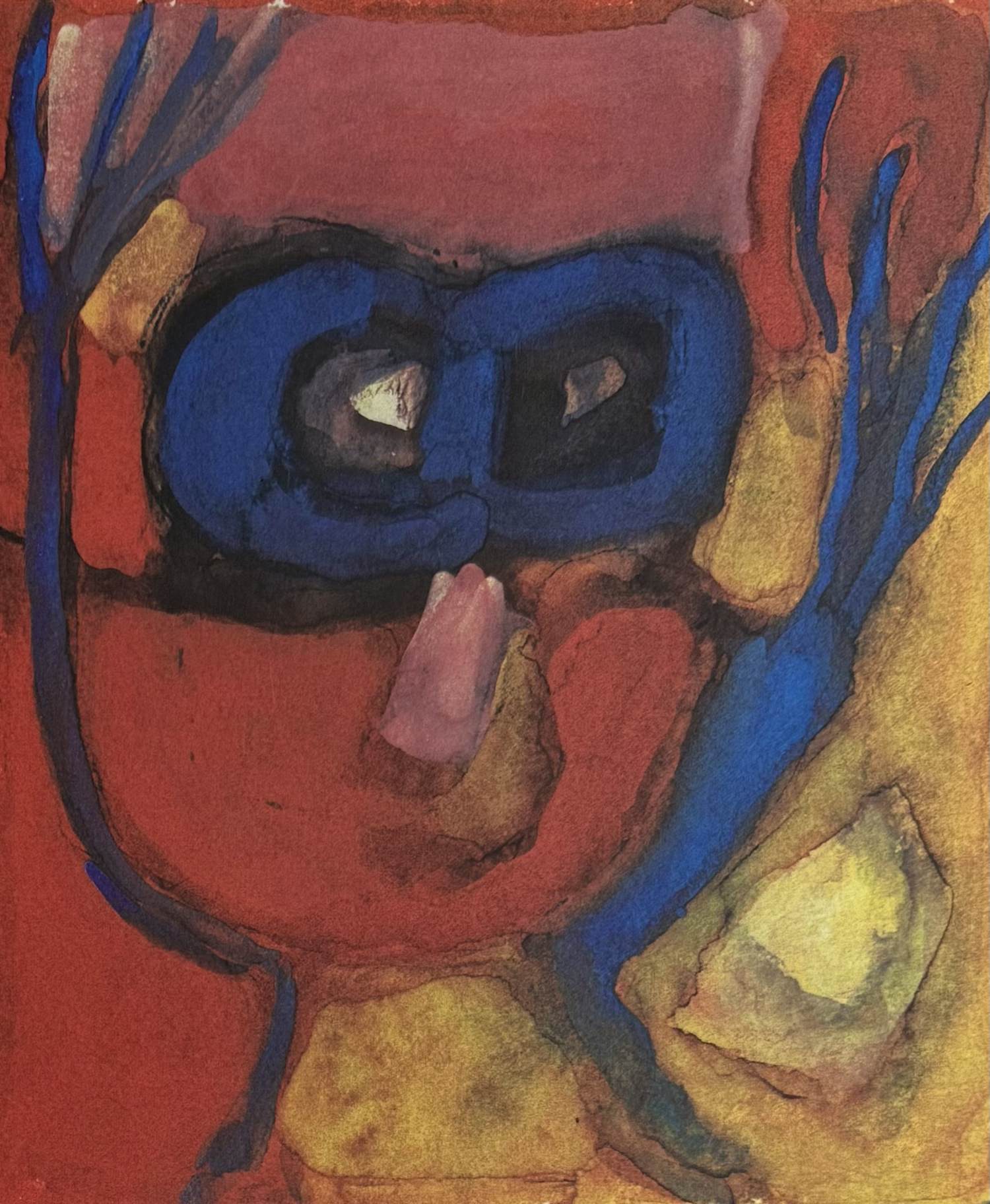 AcheterGerard Schaperkotter - handgesigneerde litho | 'Cobra-figuur' | 1991? Enchérissez de 60!