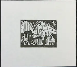 Lyonel Feininger - 2 x Holzschnitt auf Japanbütten kopen? Bied vanaf 50!
