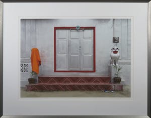 Mark Verdoes - Gemengde druktechniek op papier, Lotuslicht - Ingelijst (Groot) kopen? Bied vanaf 1!